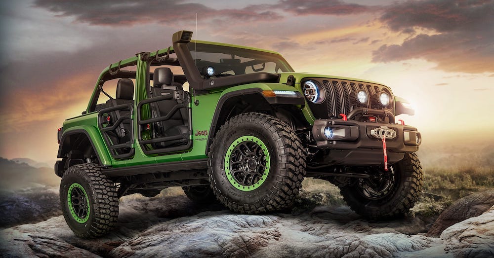 Custom Jeep Wrangler Off-Road Package Jeep Dealer Accessories