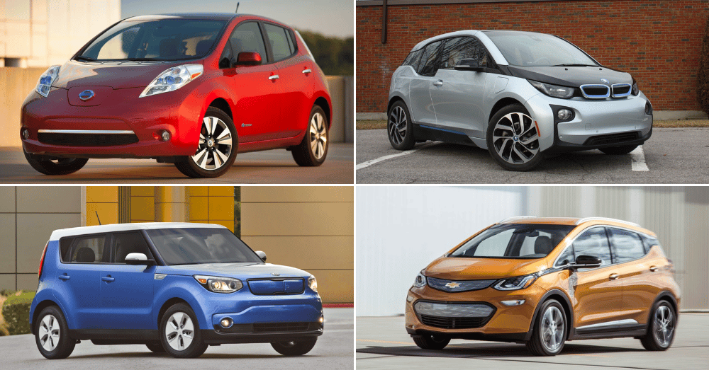 Looking for an Electric Car That Won’t Break the Bank Check Out These Used EVs - Nissan Leaf BMW i3 Kia Soul EV Chevrolet Bolt EV