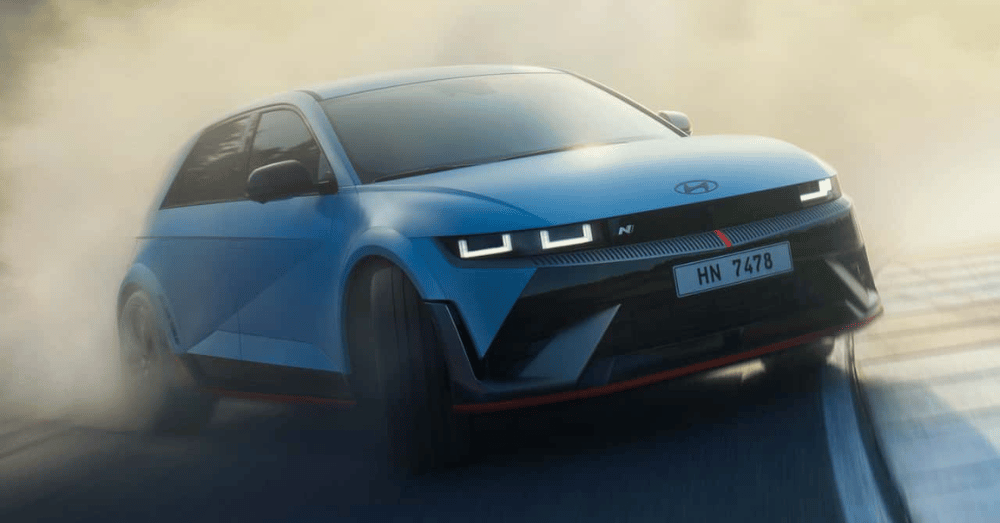 Drift King Summoned to Showcase New Hyundai Performance EV - Ioniq 5 N smoke