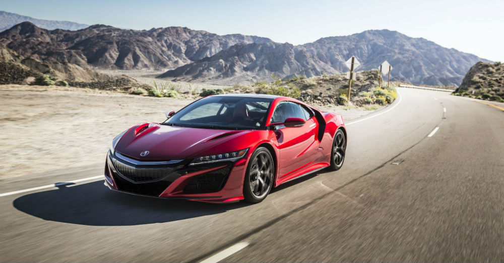 Acura NSX, a hybrid to be desired.