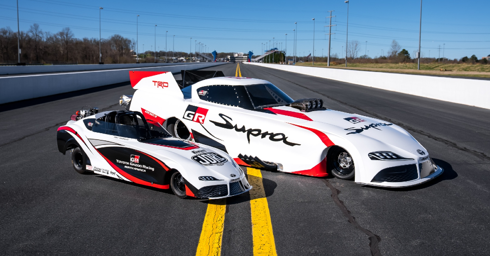 Get Your Kids to Start Drag Racing With a Small Supra